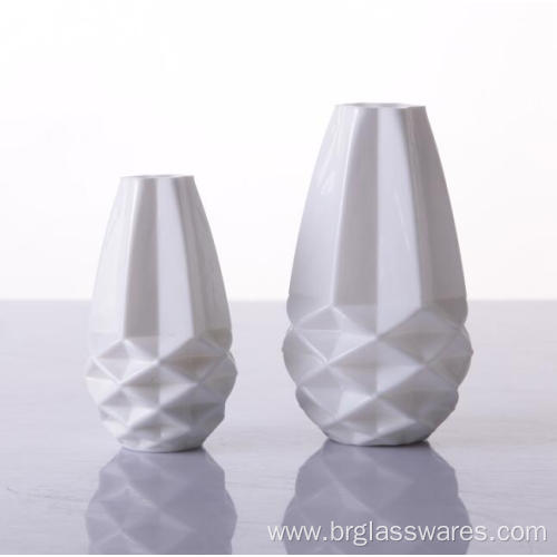 Hot Selling White colored glass diffusers bottle